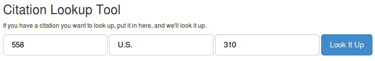 Citation Lookup